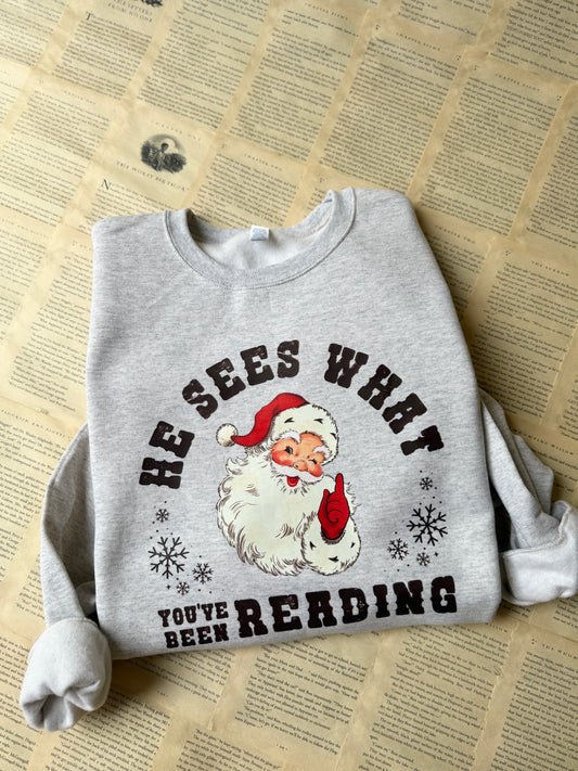 He sees what you’ve been reading 🎅🏻 // 3 weeks turnaround