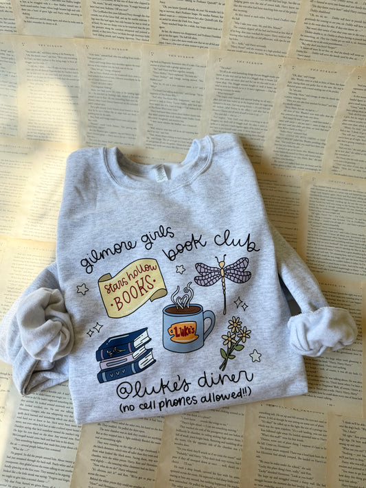 Gilmore Book Club Sweatshirt // 3 weeks