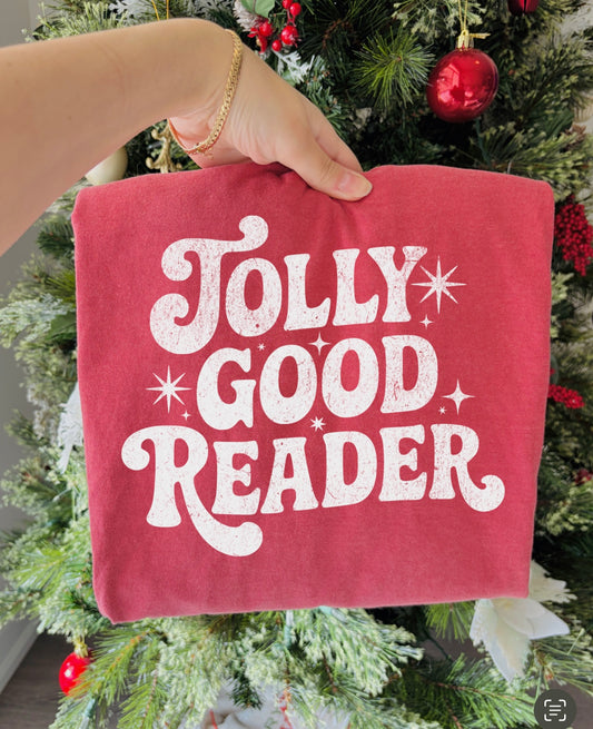 Jolly good reader // 3 week turnaround