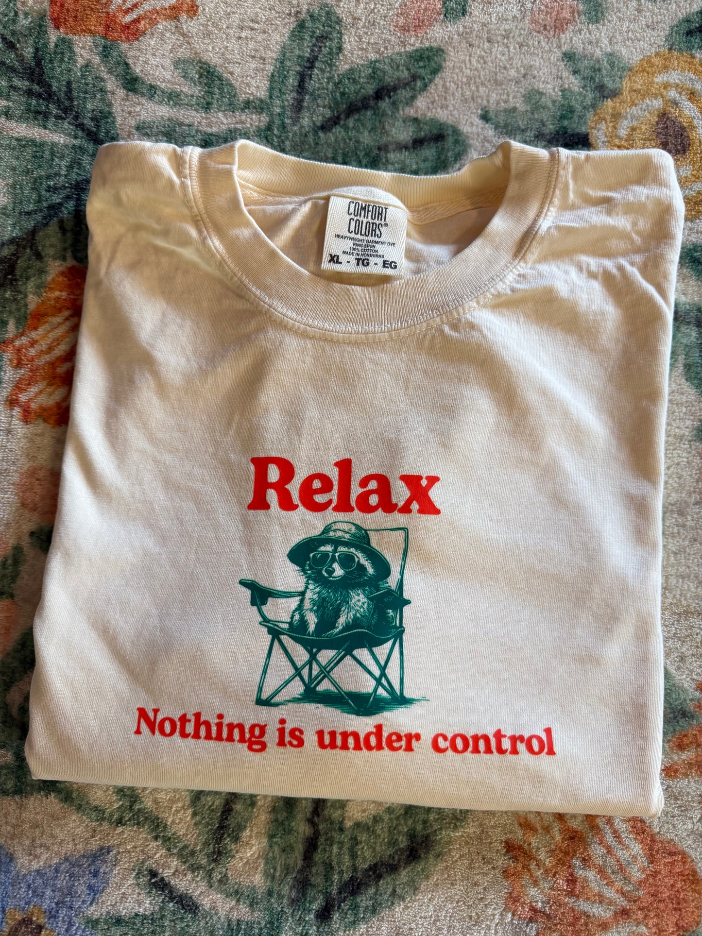 Relax. Nothing is under control. // 3 weeks turnaround