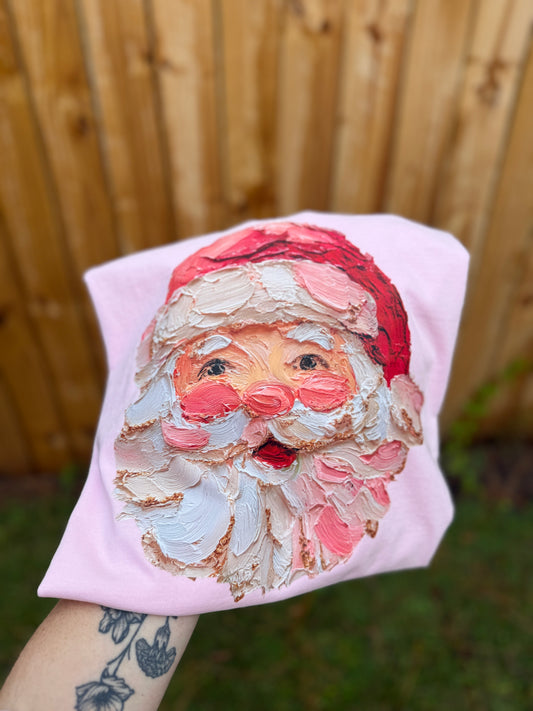 Paint Stroke Santa // 3 week turnaround