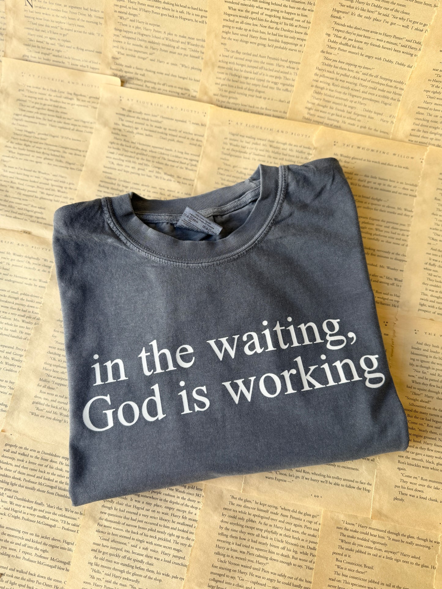 In the waiting, God is working // 3 weeks turnaround