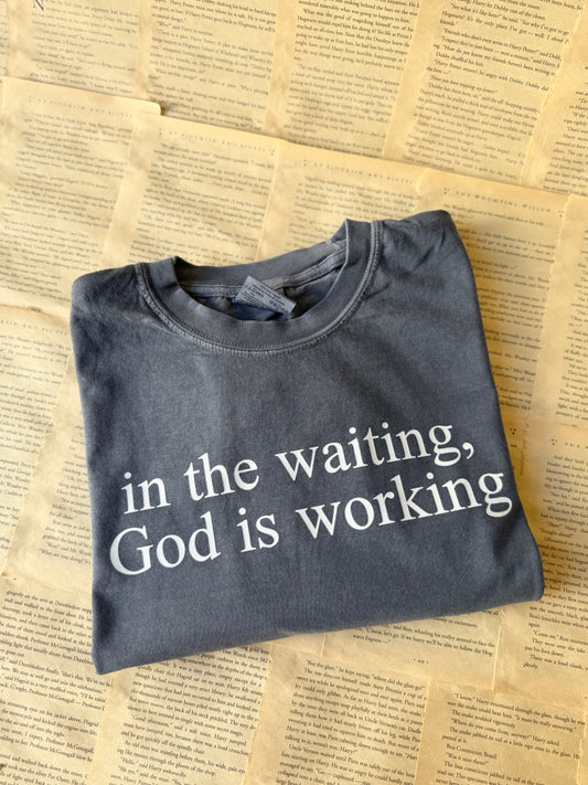 In the waiting, God is working // 3 weeks turnaround