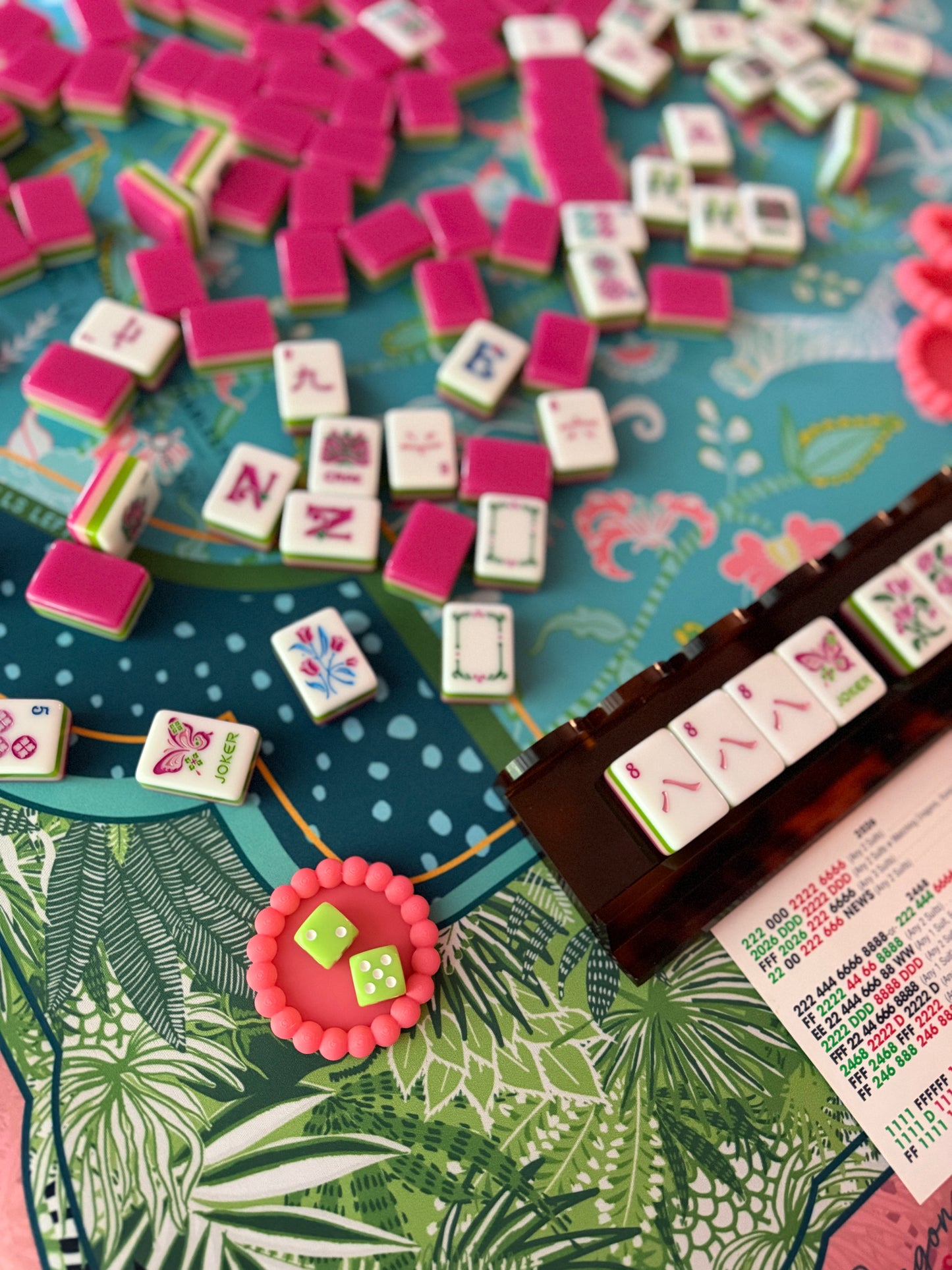 Teensy Tiny Pink Dice Holder