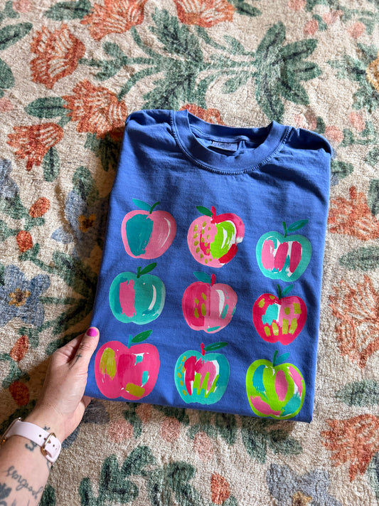 Watercolor Apples