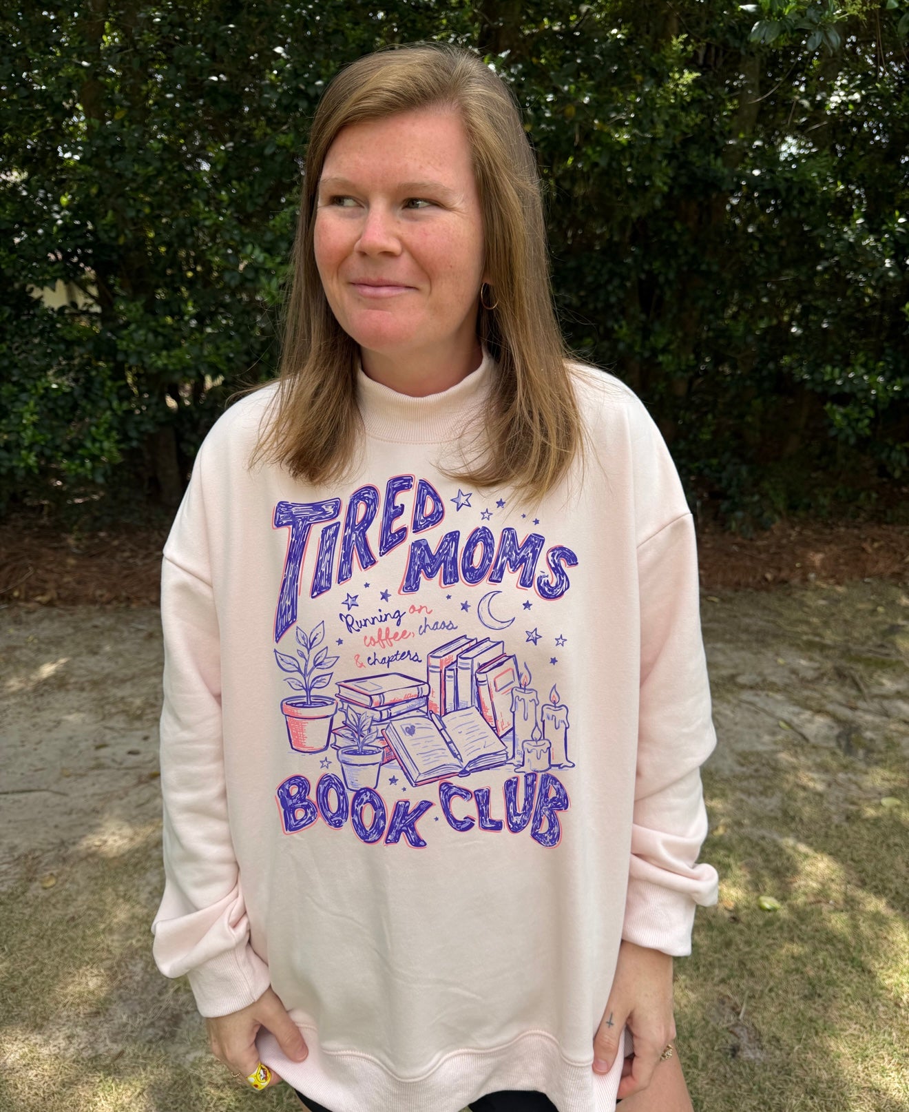 Tired Moms Mockneck // 3 weeks turnaround