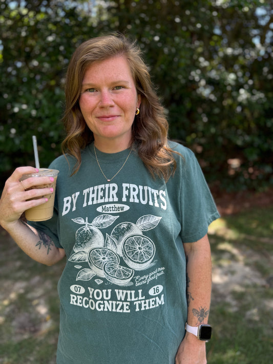 By Their Fruits // 3 weeks turnaround
