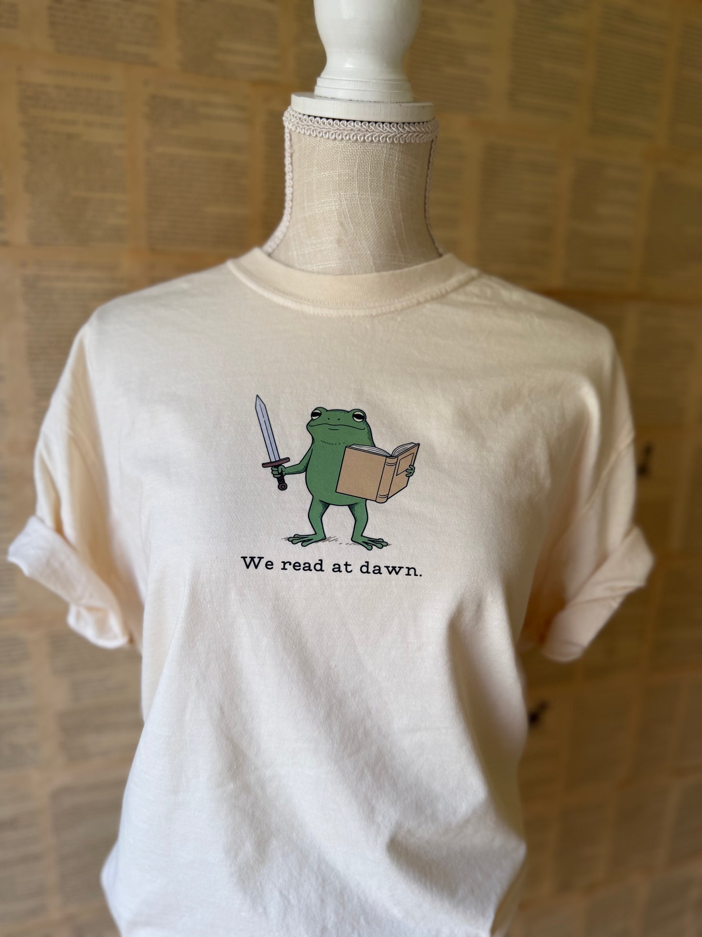 We read at dawn. // 3 weeks turnaround