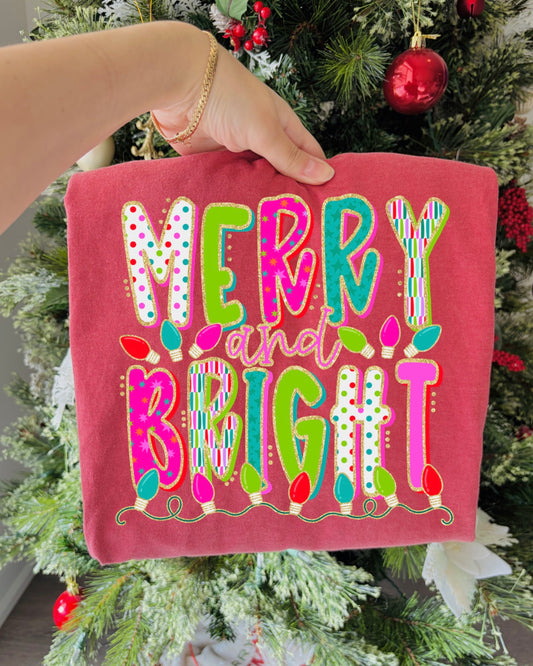 Merry & Bright on Crimson