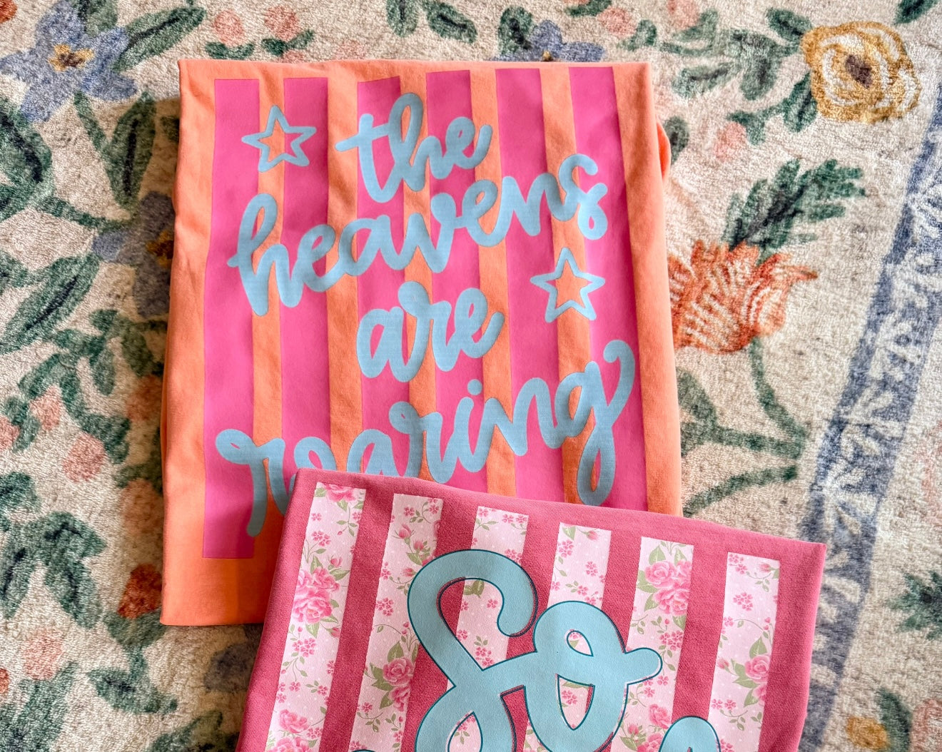 Heavens Roaring on Orange // 3 weeks turnaround