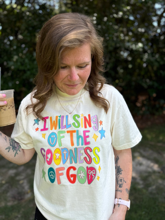Colorful Goodness of God // 3 weeks turnaround