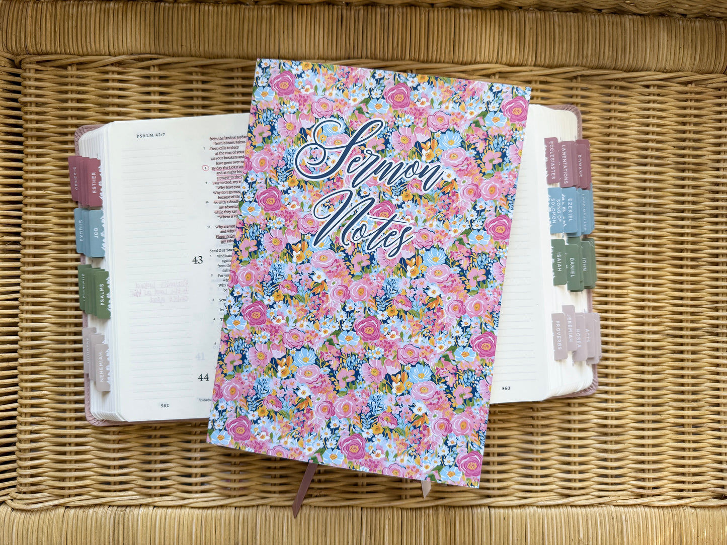 Pink/Blue Sermon Notes