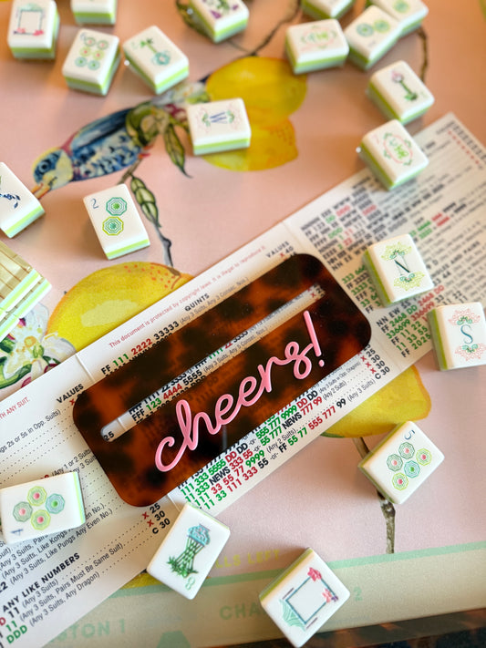 Cheers! Tortoise + Pink Line Finder