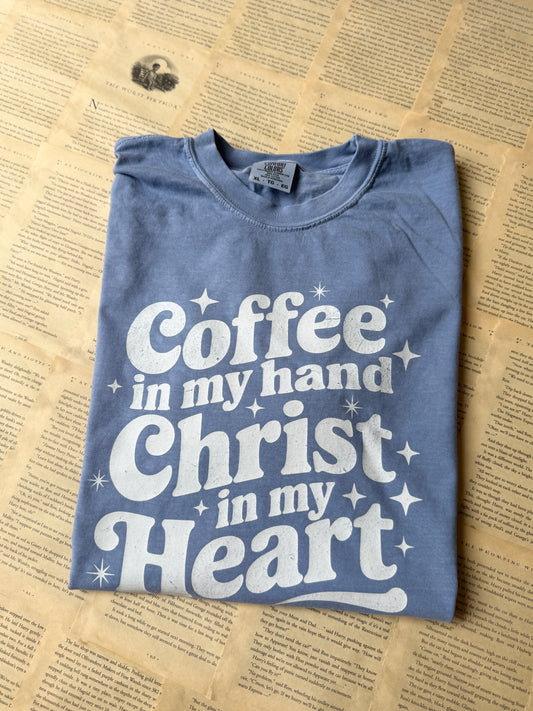 Coffee in my hand, Christ in my heart // 3 weeks turnaround