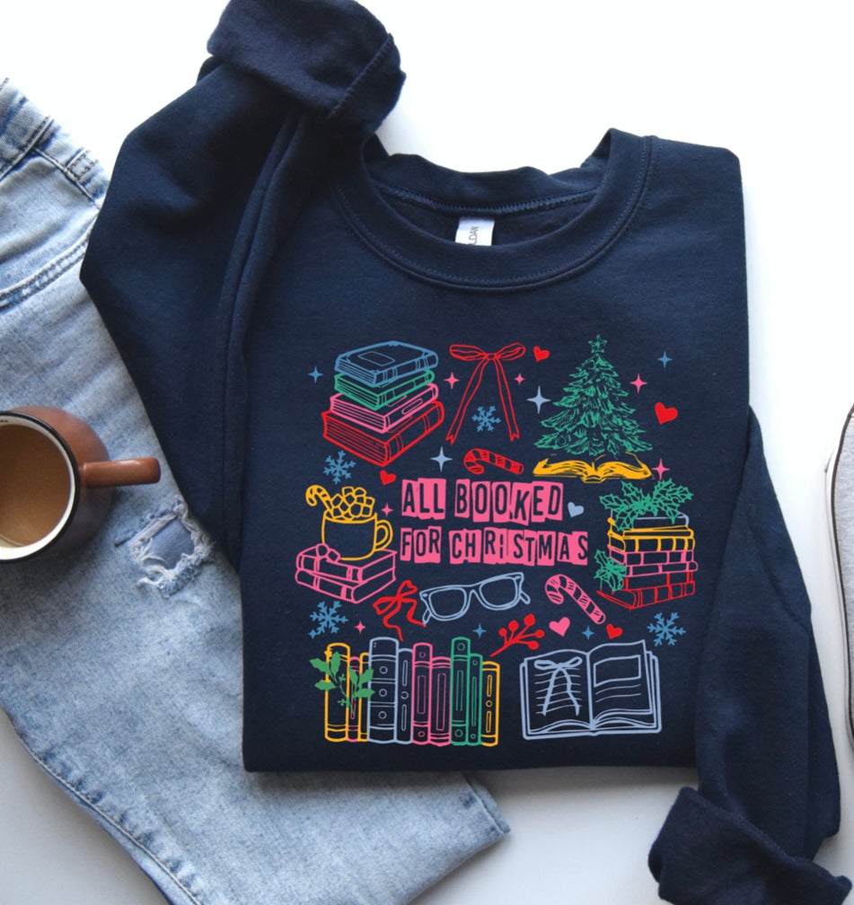 All Booked for Christmas Collage // 3 week turnaround