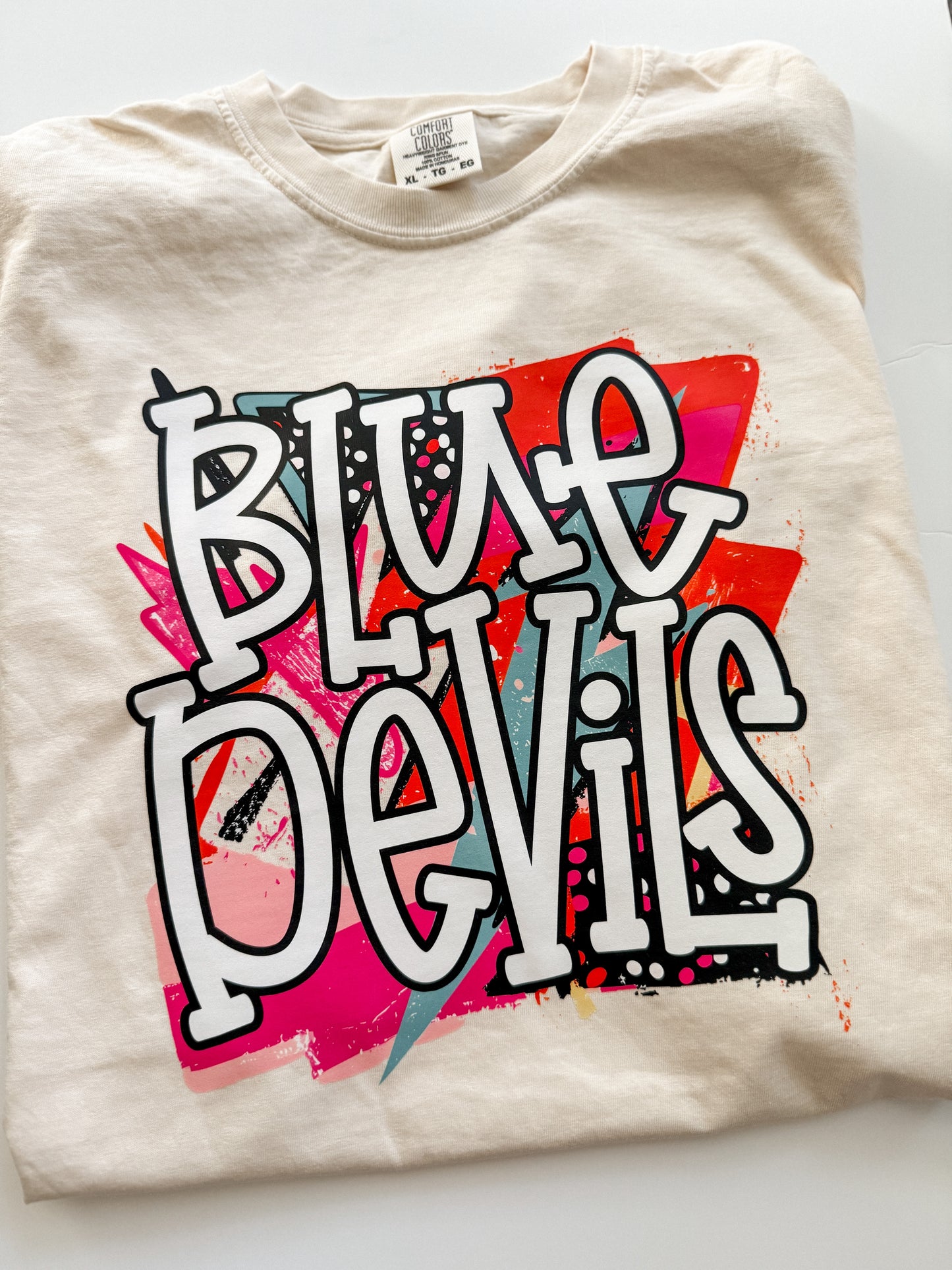 Blue Devils Colorful // 3 weeks turnaround