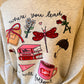 Where You Lead Sweatshirt // 3 weeks turnaround