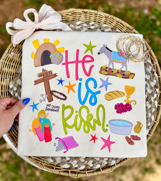 He is risen! // 3 weeks turnaround