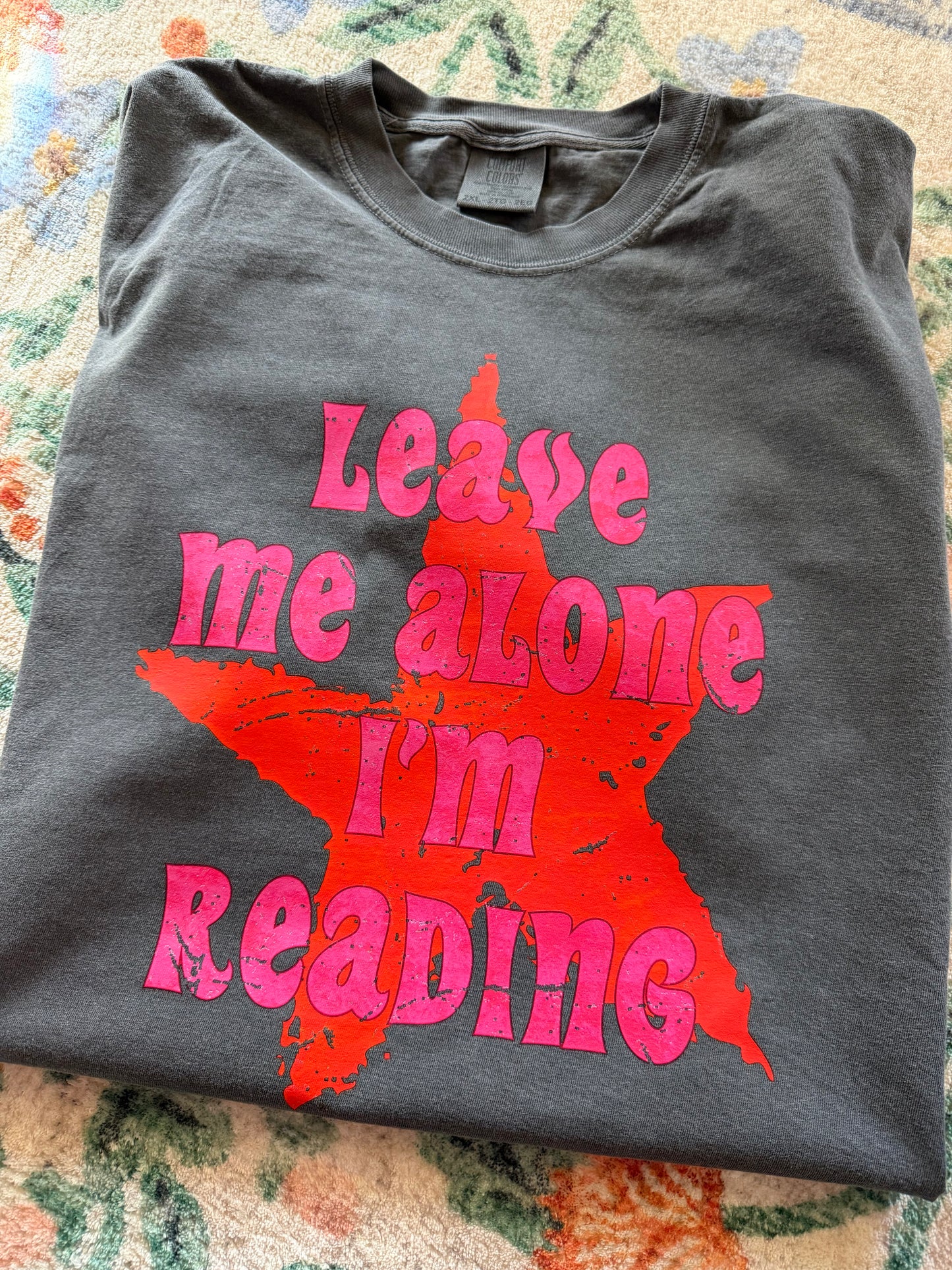 Leave me alone. I’m reading! // 3 weeks turnaround