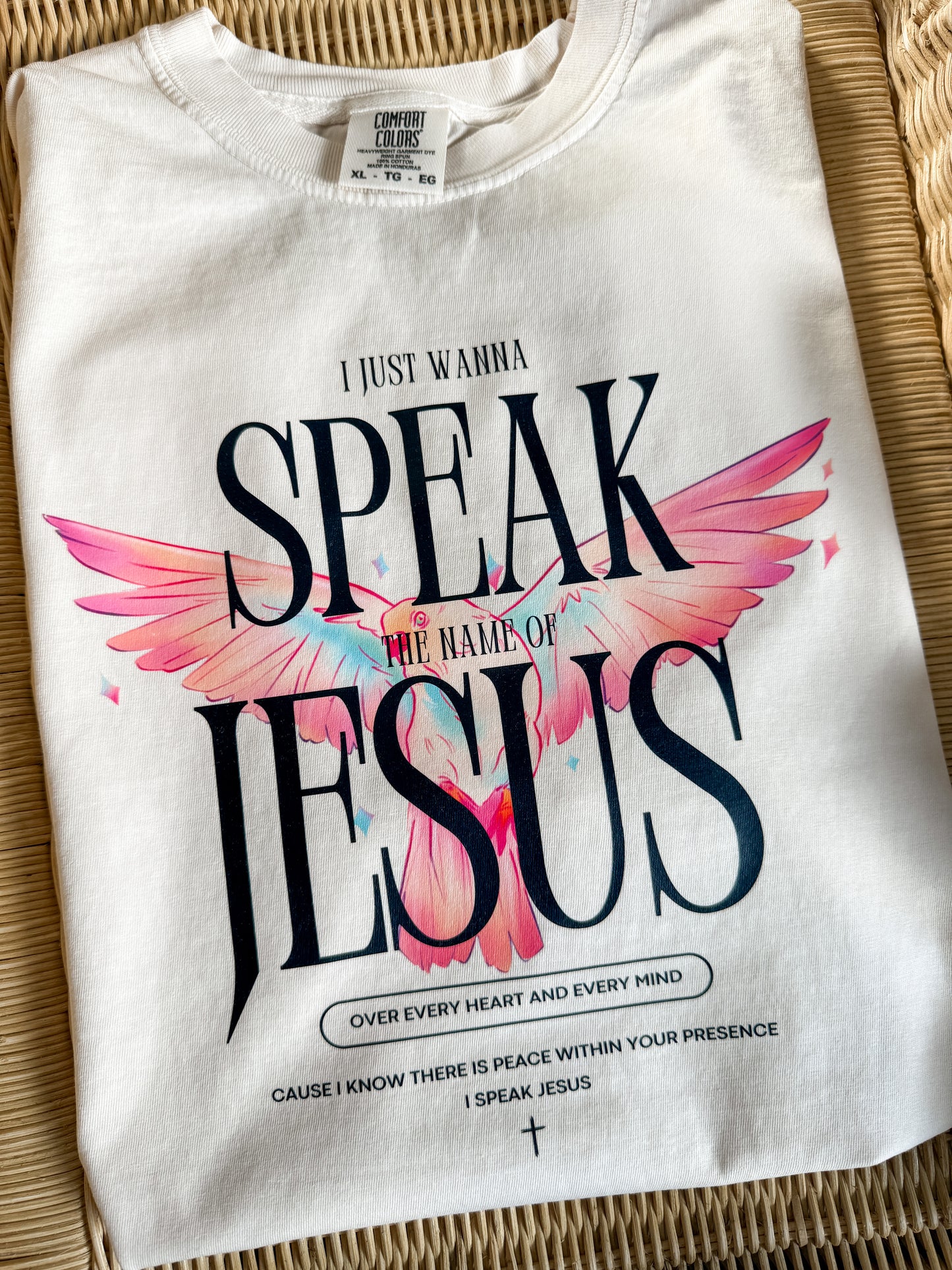 I Speak Jesus // 3 weeks turnaround