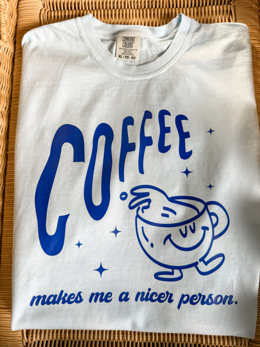 Coffee Makes Me Nicer // 3 weeks turnaround