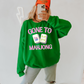 Gone to Mahjong Pullover // 3 weeks turnaround
