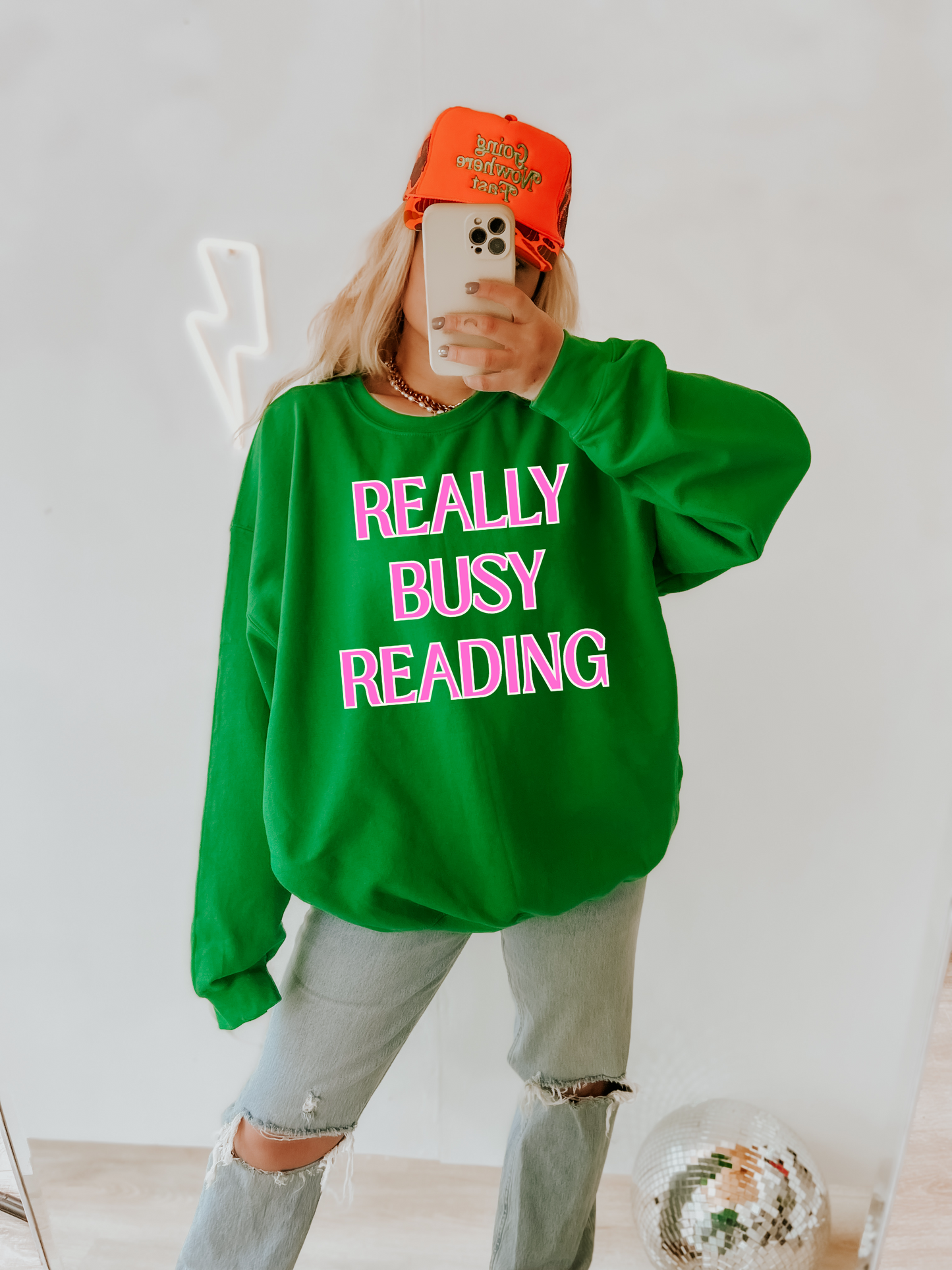 Really Busy Reading Pullover // 3 weeks turnaround