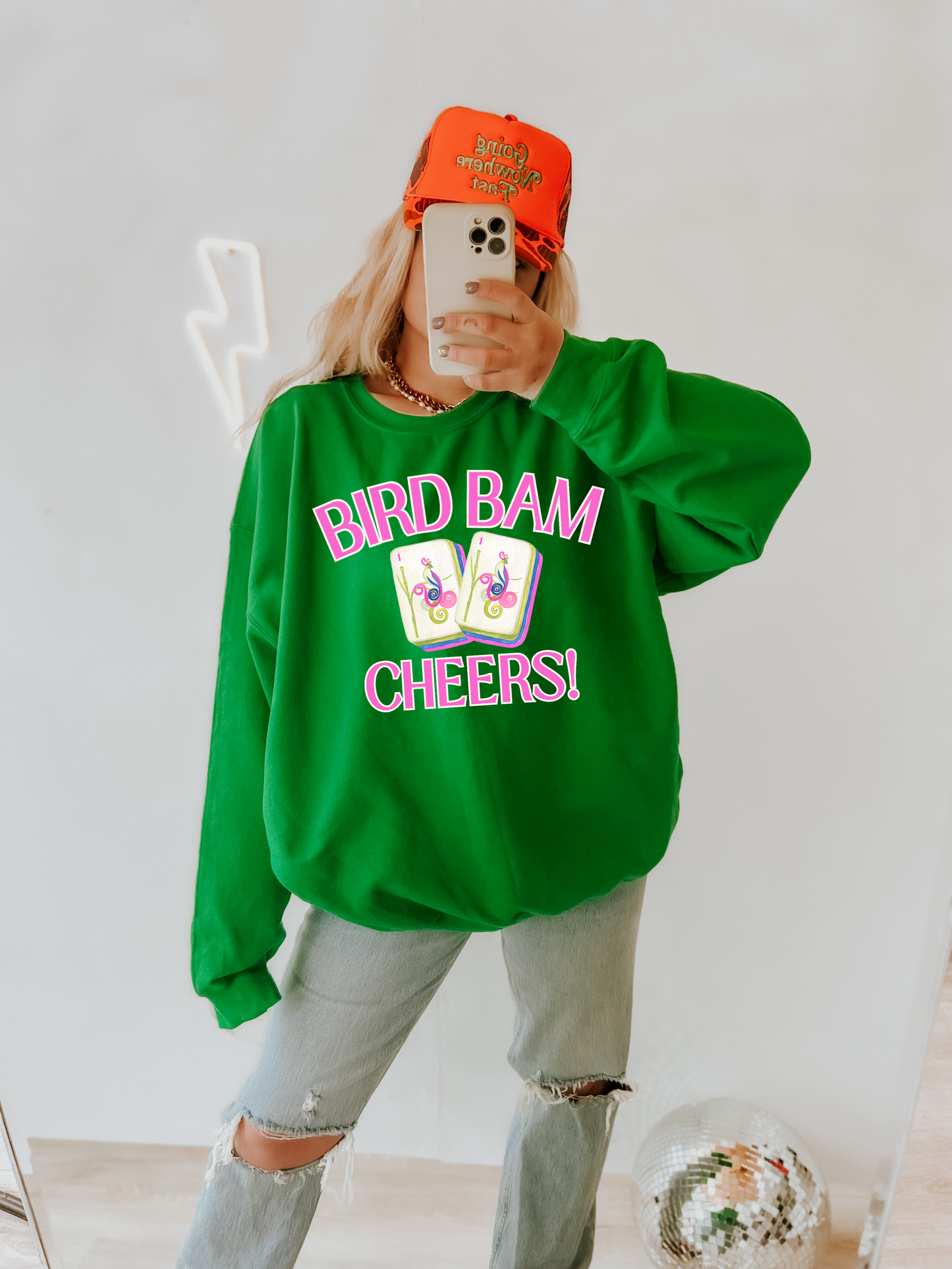Bird Bam Cheers! Pullover // 3 weeks turnaround