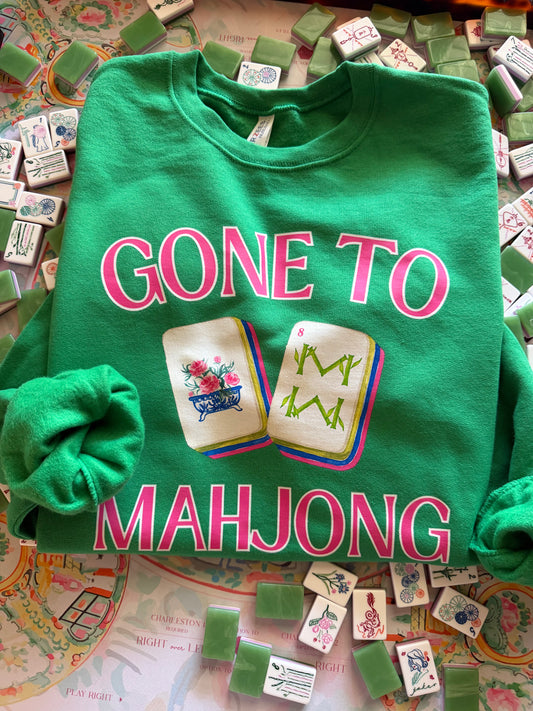 Gone to Mahjong Pullover // 3 weeks turnaround