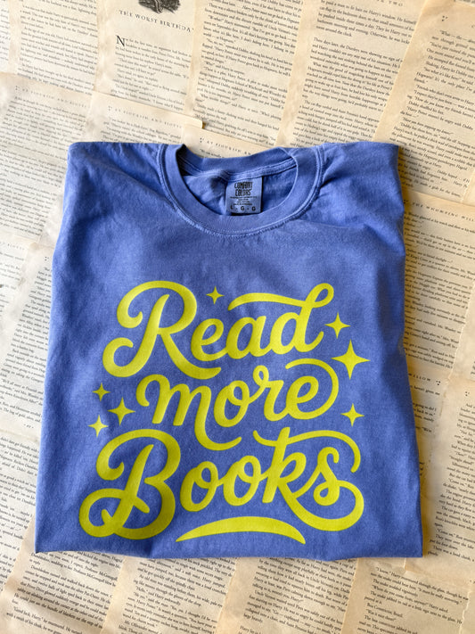 Read More Books Blue/Green // 3 weeks turnaround