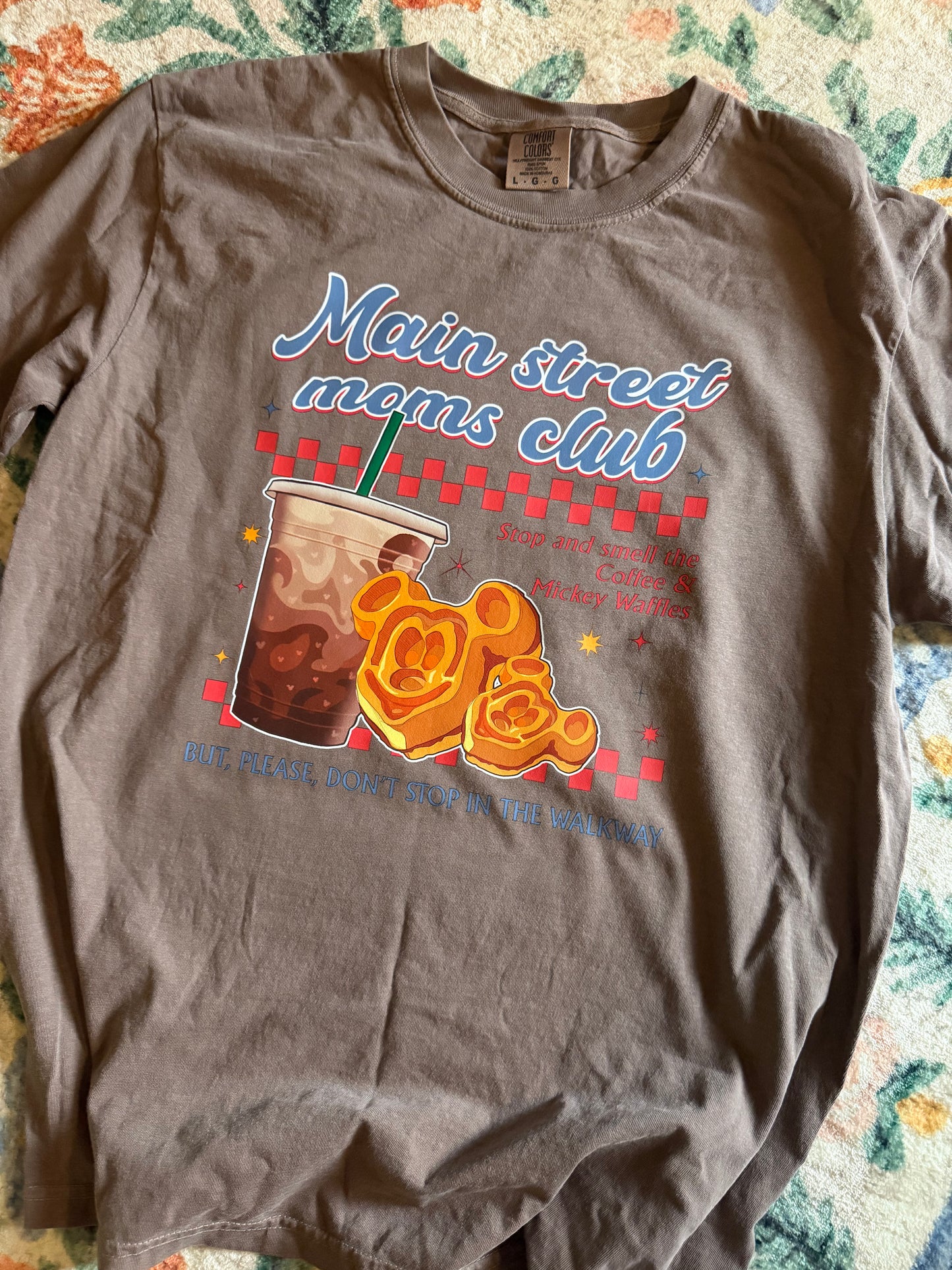 Main Street Moms Club ESPRESSO // 3 weeks turnaround