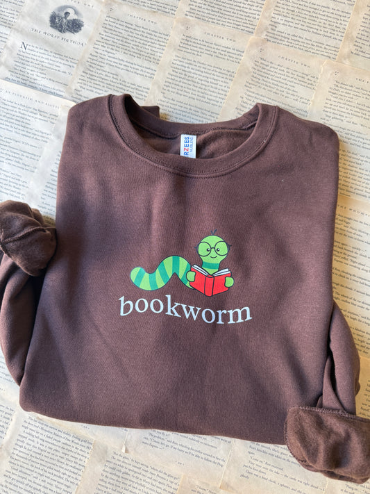 Bookworm Sweatshirt 📚 // 3 weeks turnaround