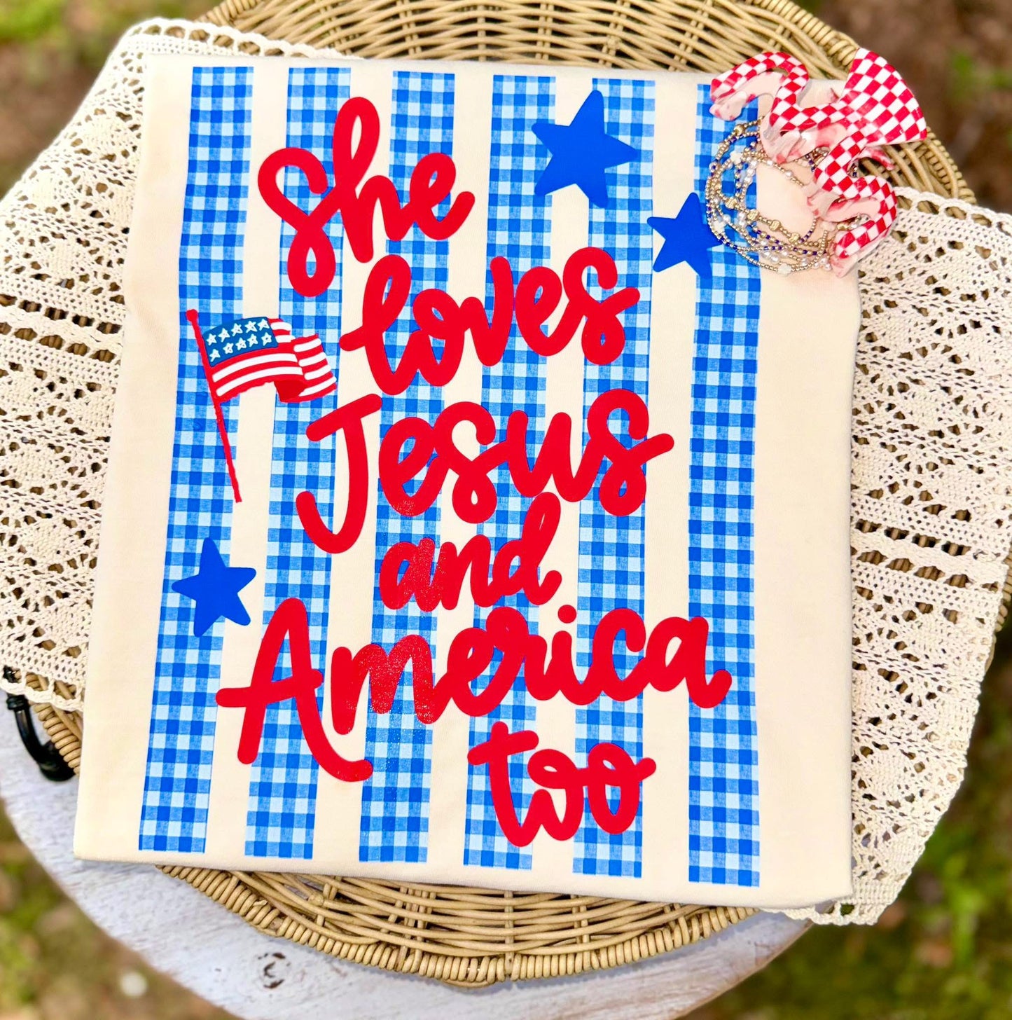 Loves Jesus & America // 3 weeks turnaround
