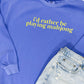 I’d Rather Be Playing Mahjong Sweatshirt // 3 weeks turnaround