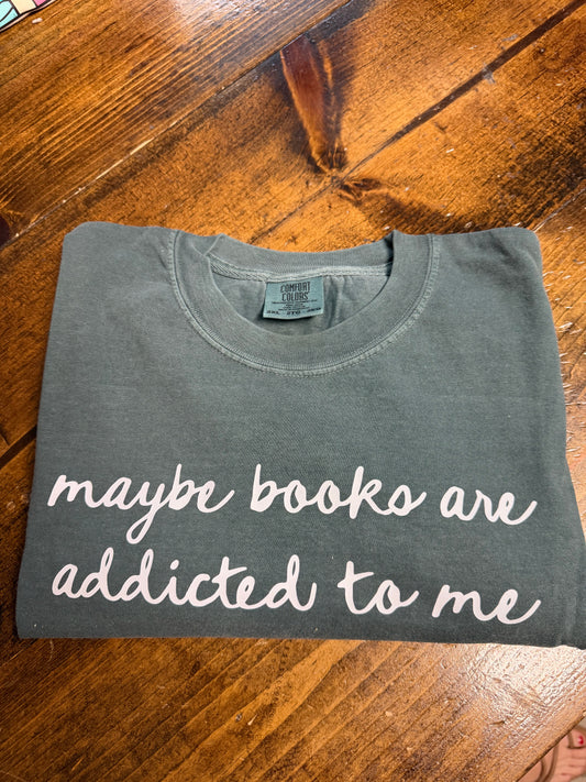 2X maybe books are addicted to me blue spruce