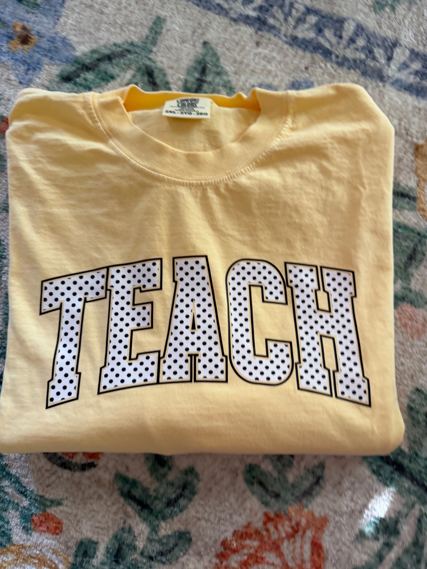 2X yellow teach