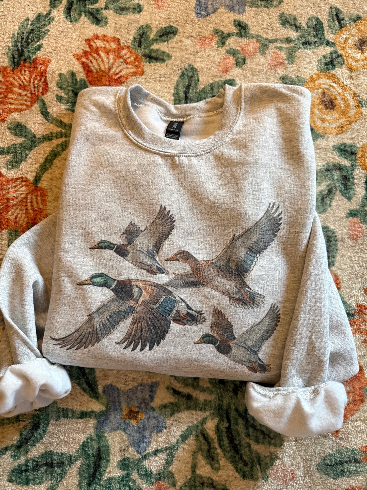 Mallard Sweatshirt // 3 weeks turnaround