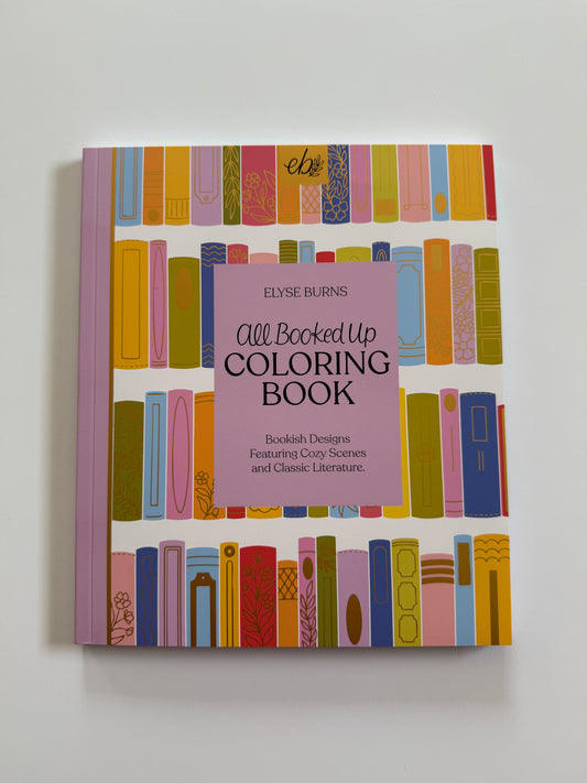 Bookish Coloring Book