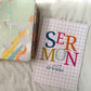 Sermon Notes Plaid Colorful