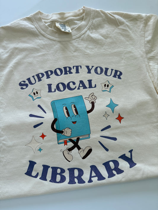 Support Your Local Library // 3 weeks