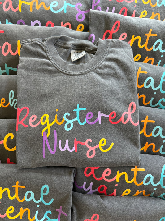 Custom Occupation Tee // 3 weeks