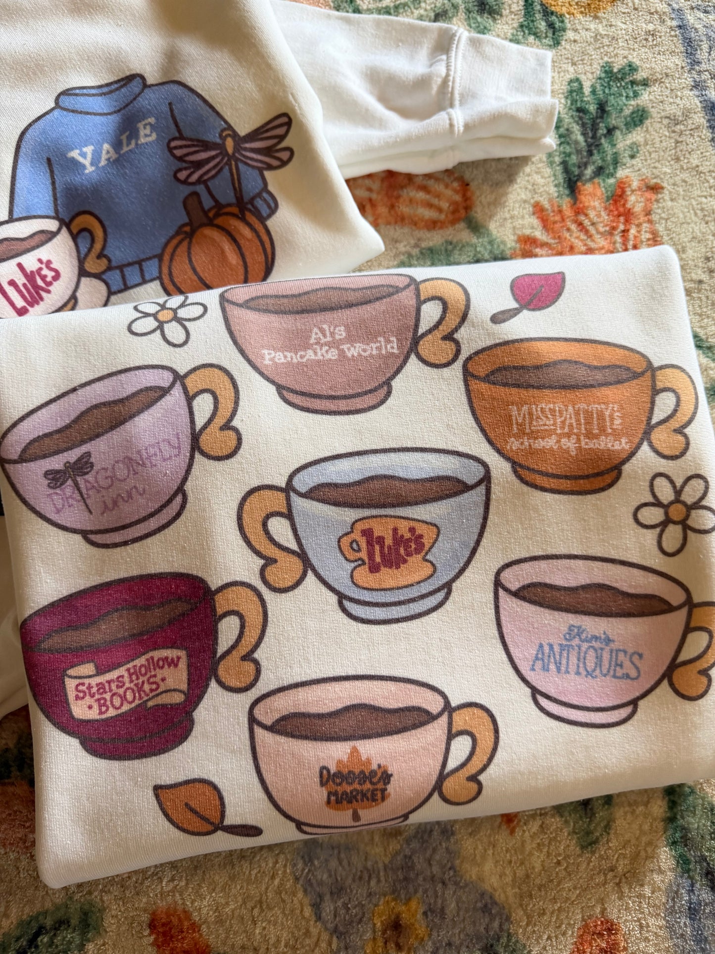 Fall GG Coffee Cups Sweatshirt