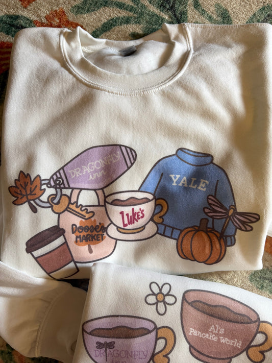 S SH cups elements sweatshirt