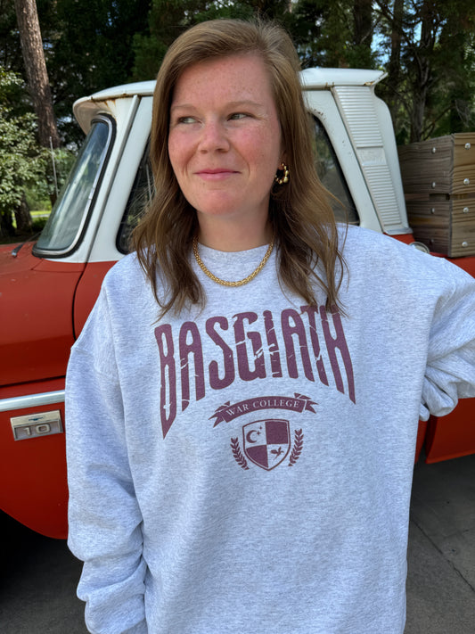Basgiath War College (red) Sweatshirt // 3 weeks