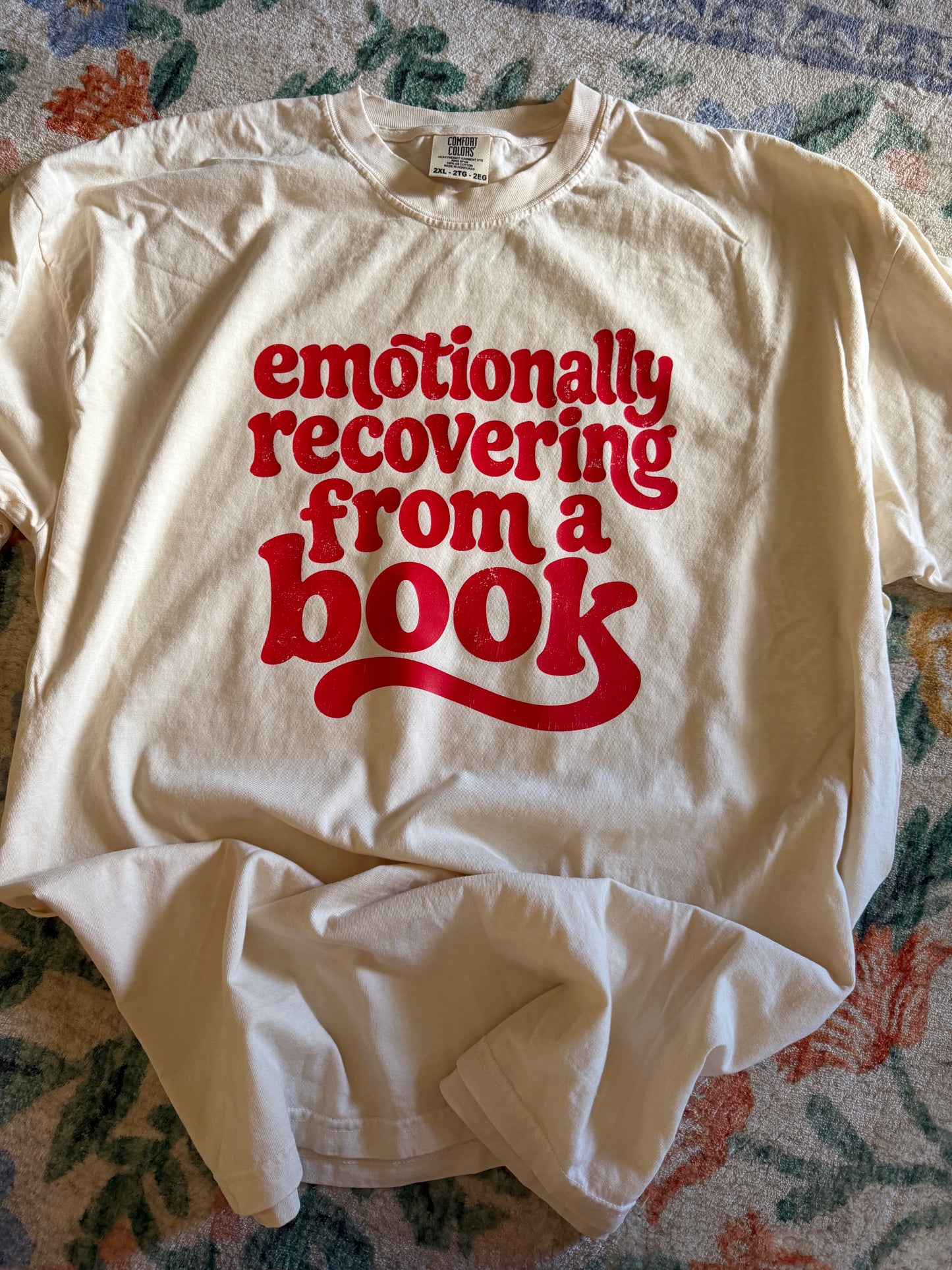 Emotionally recovering from a book