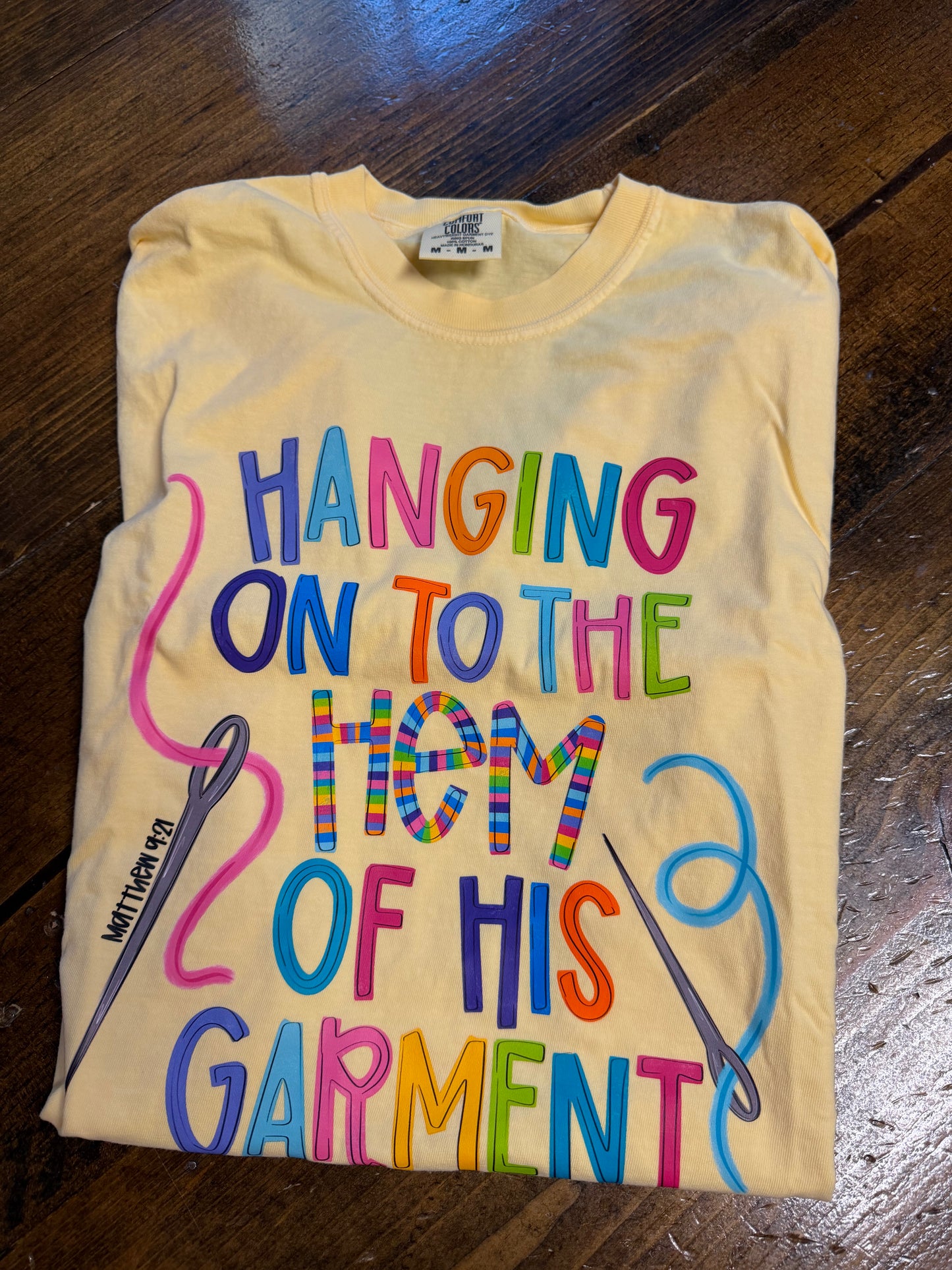 M hem of His garment