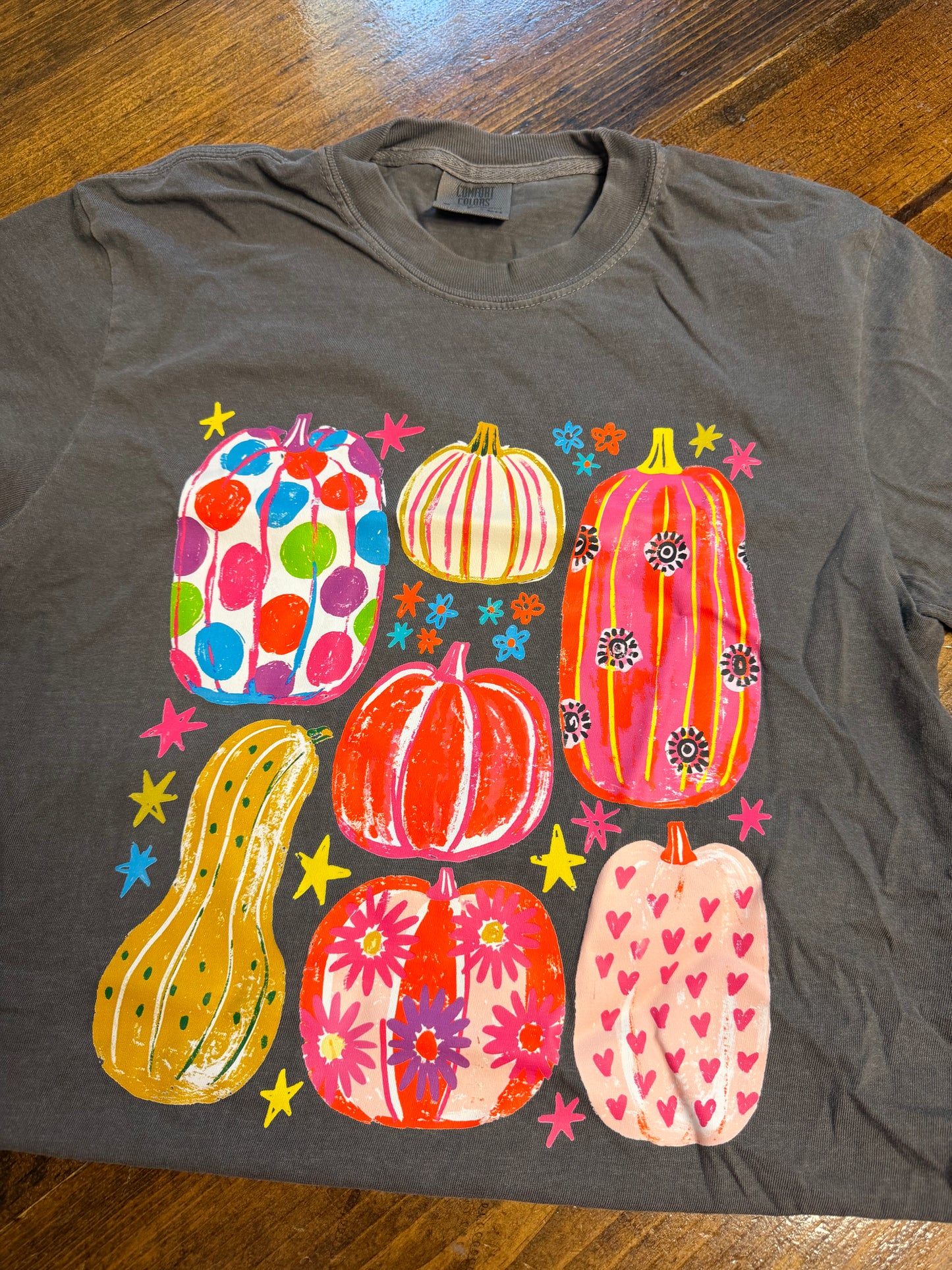 S colorful pumpkins